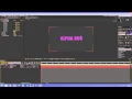 After Effects CS6 Tutorial 85 Quick Guide for Track Mattes Part 1