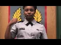 How to wear the Army JROTC Female Class B uniform w and windbreaker