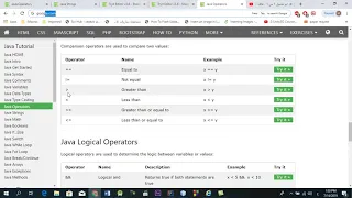 Java Ep8 logical operators comparison operators