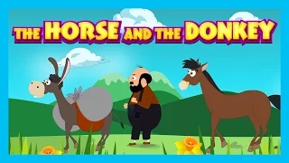 the horse and the donkey english bedtime story animated storytelling kids time