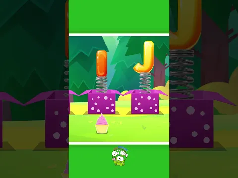 Aprender ABC com Om Nom #shorts #desenhoinfantil #funlearning