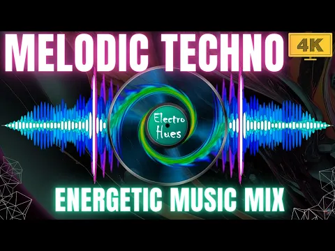 Download MP3 Energetic Vortex: Melodic Techno Waveforms on Vinyl - A Hypnotic Audio-Visual Experience in 4k