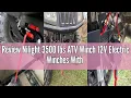 Review Nilight 3500 lbs ATV Winch 12V Electric Winches With Synthetic Winch Rope Wireless Remote Wir