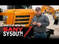 Why SANY SY50U is the BEST Mini Excavator for Your Money