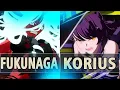 GBVSR:🔥Fukunaga (Versusia) Vs Korius (Beatrix)🔥| High Level Gameplay.