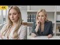 Lagu [4K] Beautiful Blonde Office Secretaries | Creative AI Blonde Lookbook