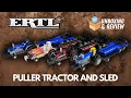 UNBOXING Ertl Puller Tractors and Sleds - affordable pulling tractors with working sleds