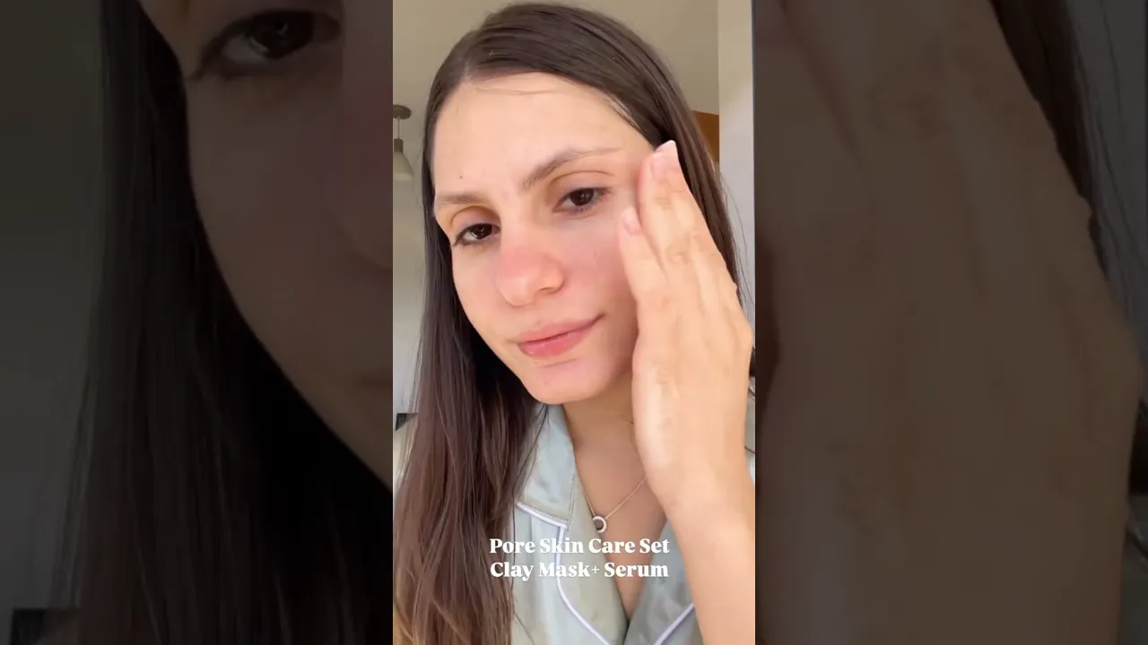 ANAIRUI Pore Skin Set-Clay Mask+Minimizing Serum