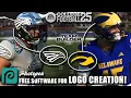 How To MAKE YOUR OWN TEAM BUILDER LOGOs FREE using Photopea