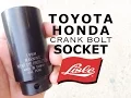 Lisle 77080 Socket - Honda Toyota Crank Bolt Socket