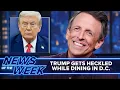 Download Lagu Trump Booed at U.S. Open, Gets Heckled While Dining in D.C.: Late Night's News of the Week