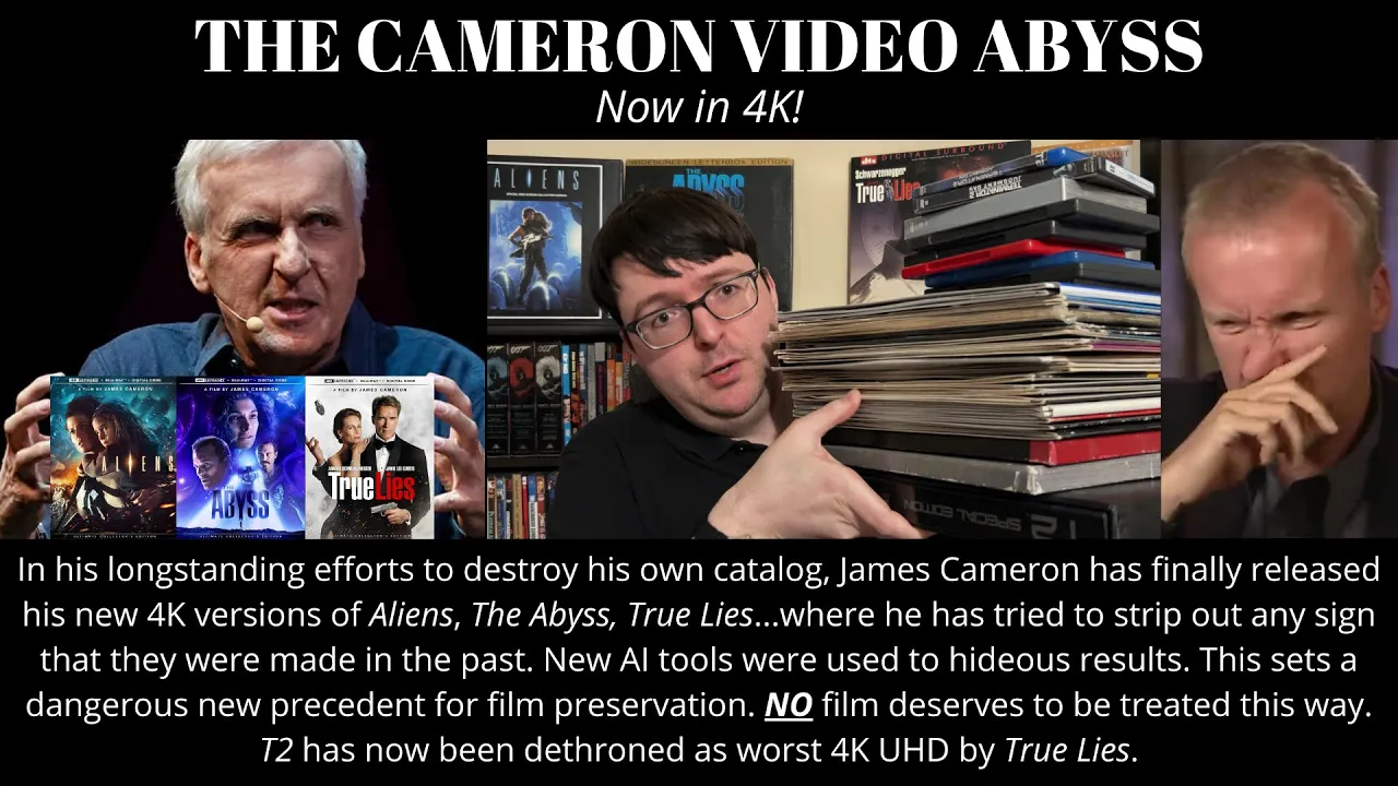 The Cameron Video Abyss: Aliens, The Abyss and True Lies on 4K UHD