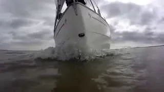 EP32 funNstuff Summer cruise 2015 pt12 Great sail across the Blackwater in our trailer sailer