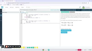 Codehs Python 9 5 Tutorial Exceptions