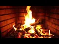1 hour Fireplace burning Logs relaxing with sound
