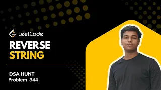 LeetCode 344 Reverse String Easy Java Solution Explained Step-by-Step Dsa hunt