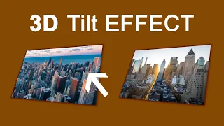 Image Hover 3D Tilt Effect using gsap js