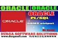 Oracle Tutorial onlinetraining DBMS output by basha