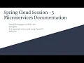 Spring Cloud Session 5 Microservices Documentation