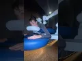 trying a robot massage for the first time