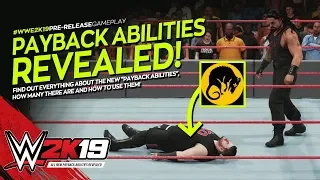 wwe 2k19 all new payback abilities revealed play possum blackout u0026 more 