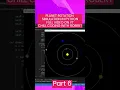 PLANET ROTATION SIMULATION IN PYTHON PYGAME PART FINAL