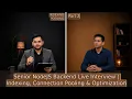 Senior NodeS Backend Live Interview Indexing Connection Pooling Optimization Episode 36