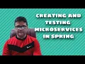 Creating Microservice in Spring Boot Using Microservices in Postman