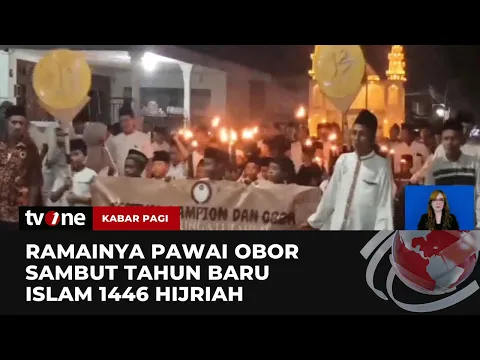 Ribuan Warga Meriahkan Malam Pergantian Tahun Baru Islam 144 Hijriah