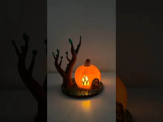 Pumpkin House Lamp video thumbnail