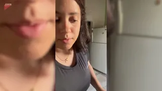 Woman Burns Her Hair While Trying to Straighten It with Butter Knife - 1864953