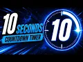 10 SECONDS Countdown Timer - BLUE