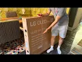 LG OLED evo AI W6 77 Unboxing Wall Installation 4K Wireless OLED TV