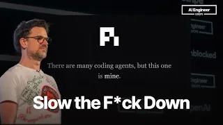Building pi in a World of Slop Mario Zechner