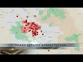 More than 25 000 estimated TEP customers without power after major storm in Tucson