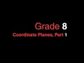 Coordinate Planes Pt 1