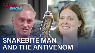 This Man's Love for Venomous Snakebites Is Helping Science Move Forward | The Daily Show