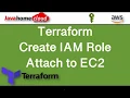 Terraform attach IAM role to EC2 Terraform EC2 Role Terraform IAM Role EC2 Java Home