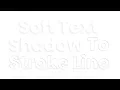 Soft Text Shadow To Stroke Line Hover Effects CSS Neumorphism Effects