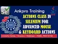 Selenium with Java 22 - Actions class