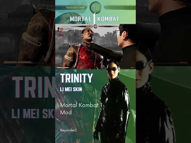 The Matrix Trinity Mod for Li Mei in Mortal Kombat 1! #MK1