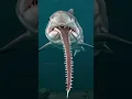 Download Lagu Shark Fails to Swallow a Sawfish in a Shocking Battle