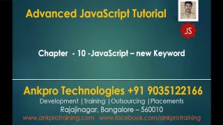 Advanced JavaScript - Chapter 10