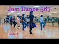 Lagu Just Dance 567 linedance / Cho: Rob Fowler  \u0026 Michelle Risley