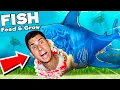 Lagu I Was EATEN BY A SHARK! | Feed and Grow Fish