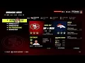 MADDEN NFL 23 Franchise co-op 49er s 1st Super BowL w Legends Epic