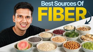Ranking 10 fiber foods from WORST to BEST (No supplements)