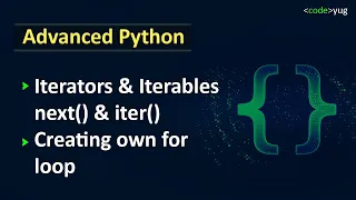 Iterator in Python Advanced Python Tutorial Python Tutorial in Hindi