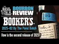 Booker s 2025-02 By The Pond Batch Bourbon Review