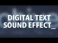 Download Lagu Digital Text Sound